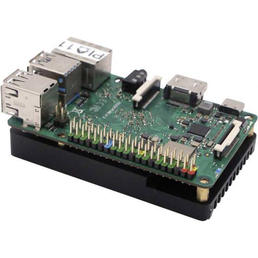 Radxa RockPi_Heatsink chladicí těleso Vhodné pro (vývojové sady): Rock Pi černá