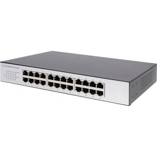 Digitus DN-60021-2 síťový switch RJ45, 24 portů, 10 / 100 MBit/s