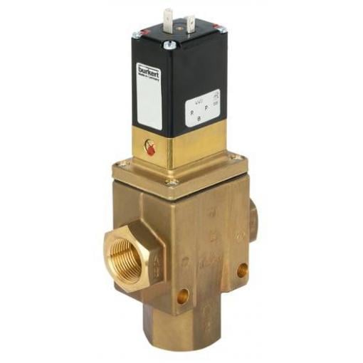 Bürkert servem řízený ventil 357614 6430 24 V/DC spojka G 3/4 Jmenovitá vzdálenost 90 mm v klidové poloze otevřený 1 ks