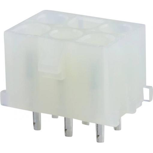 Molex vestavná zásuvková lišta (standardní) 6, rozteč 6.35 mm, 10844062, 1 ks Carton