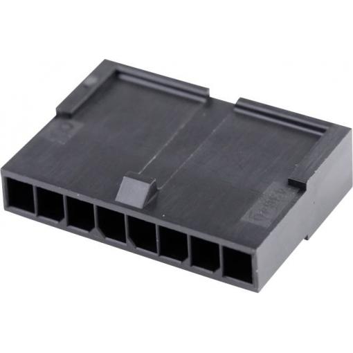 Molex zásuvkový konektor na kabel 8, rozteč 3 mm, 436400801, 1 ks Bag