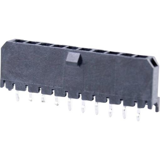 Molex vestavná pinová lišta (standardní) 10, rozteč 3 mm, 436501015, 1 ks Tray