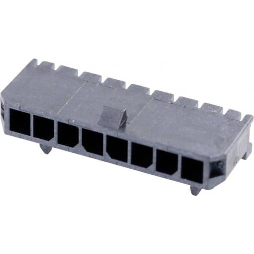 Molex vestavná pinová lišta (standardní) 8, rozteč 3 mm, 436500800, 1 ks Tray