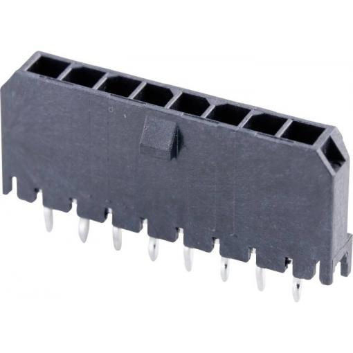 Molex vestavná pinová lišta (standardní) 8, rozteč 3 mm, 436500816, 1 ks Tray