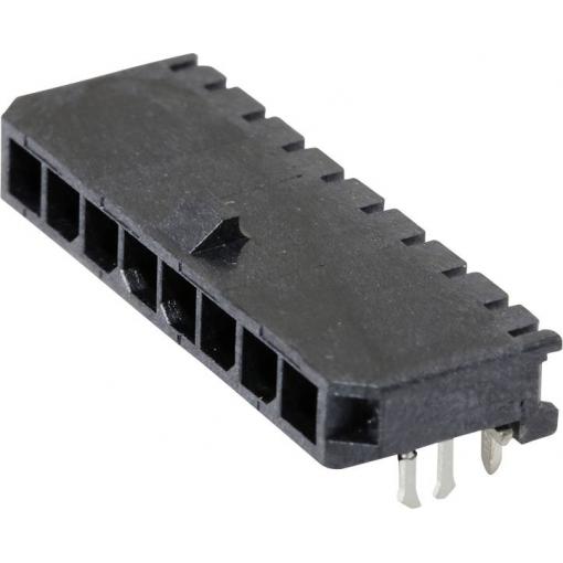 Molex vestavná pinová lišta (standardní) 8, rozteč 3 mm, 436500803, 1 ks Tray