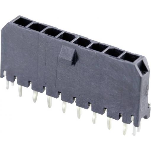 Molex vestavná pinová lišta (standardní) 8, rozteč 3 mm, 436500819, 1 ks Tray