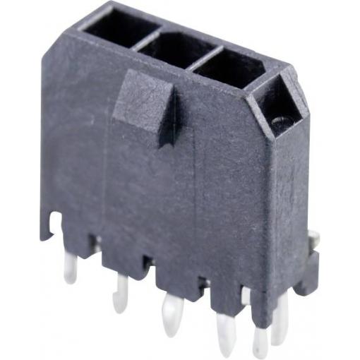 Molex vestavná pinová lišta (standardní) 3, rozteč 3 mm, 436500320, 1 ks Tray