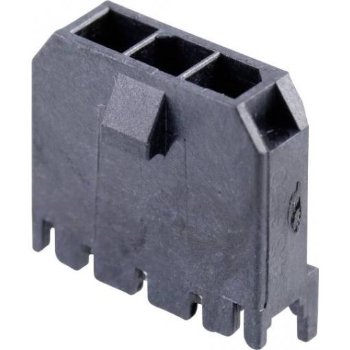 Molex vestavná pinová lišta (standardní) 3, rozteč 3 mm, 436500317, 1 ks Tray