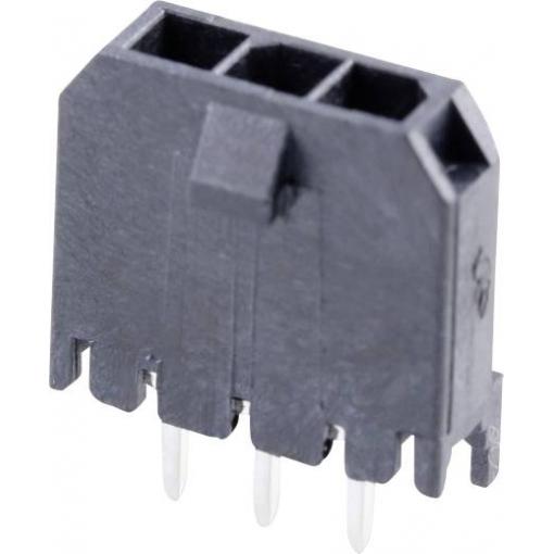 Molex vestavná pinová lišta (standardní) 3, rozteč 3 mm, 436500328, 1 ks Tray