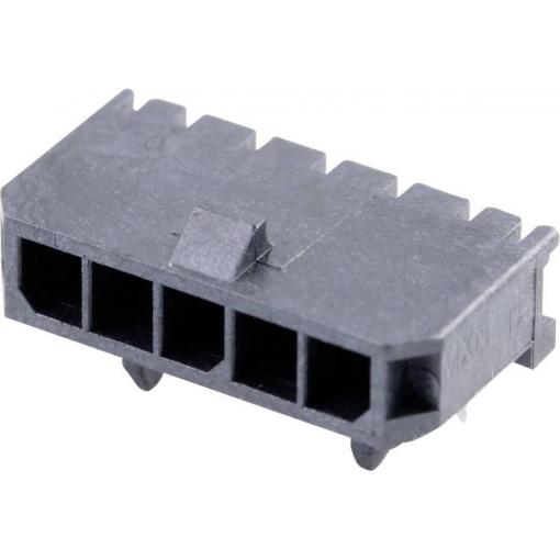 Molex vestavná pinová lišta (standardní) 5, rozteč 3 mm, 436500502, 1 ks Tray
