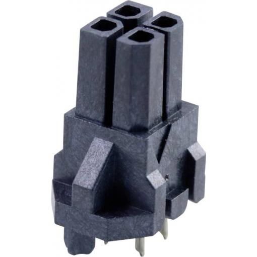 Molex vestavná pinová lišta (standardní) 4, rozteč 3 mm, 447690401, 1 ks Tray