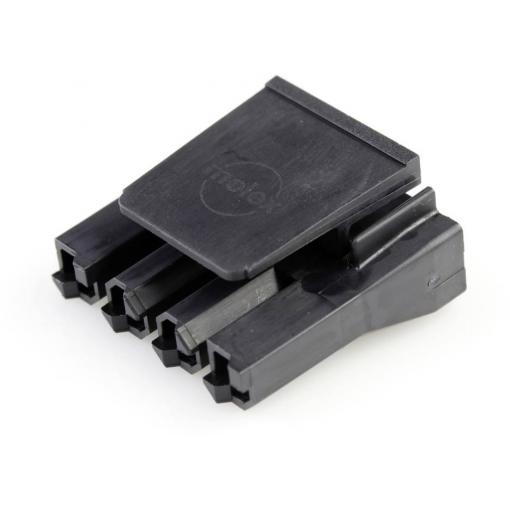 Molex zásuvkový konektor na kabel 4, rozteč 7.5 mm, 444412004, 1 ks Bag