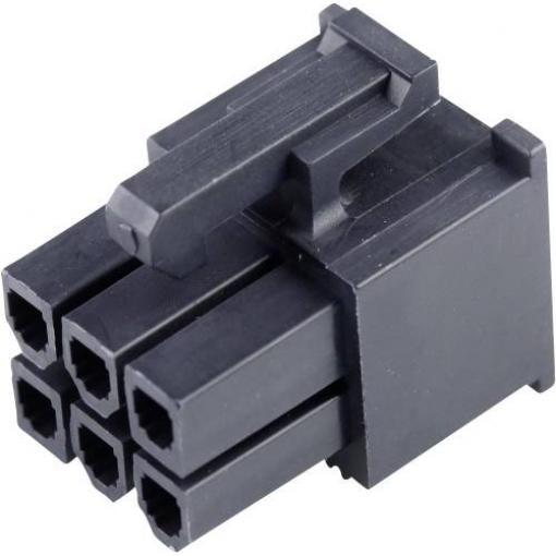 Molex zásuvkový konektor na kabel 6, rozteč 4.2 mm, 455590002, 1 ks Bag