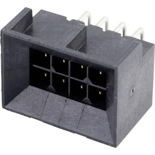 Molex vestavná pinová lišta (standardní) 8, rozteč 3 mm, 444280801, 1 ks Tray