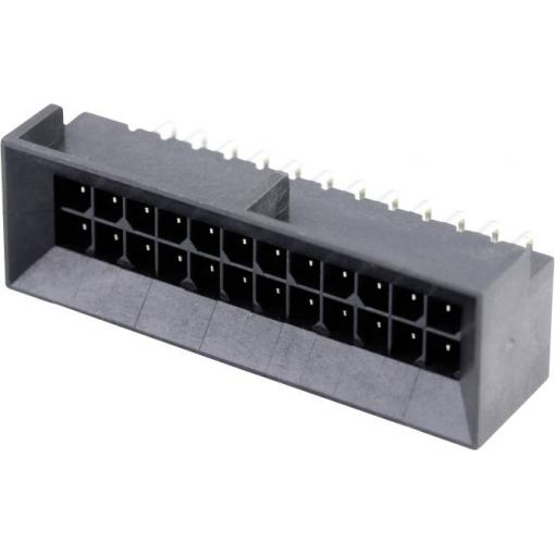 Molex vestavná pinová lišta (standardní) 24, rozteč 3 mm, 444282401, 1 ks Tray