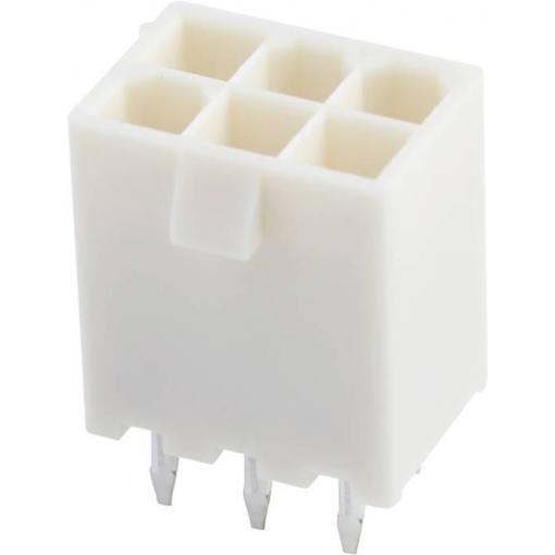 Molex vestavná zásuvková lišta (standardní) 6, rozteč 4.2 mm, 39288060, 1 ks Bag