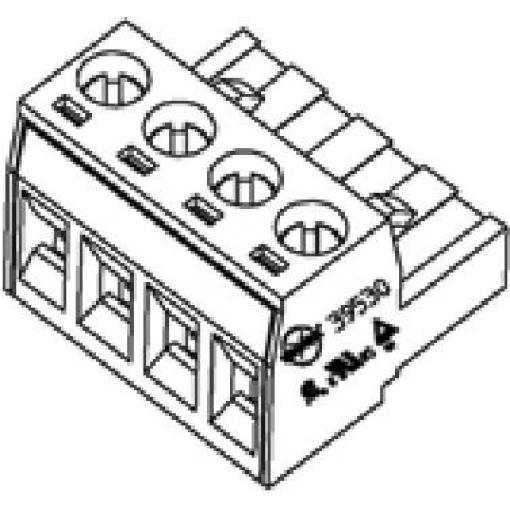 Molex zásuvkový konektor na kabel 2, rozteč 5.08 mm, 395300002, 1 ks