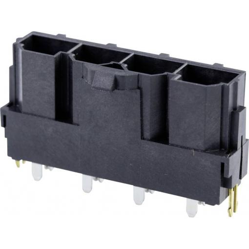 Molex vestavná pinová lišta (standardní) 4, rozteč 10 mm, 428194223, 1 ks Tray