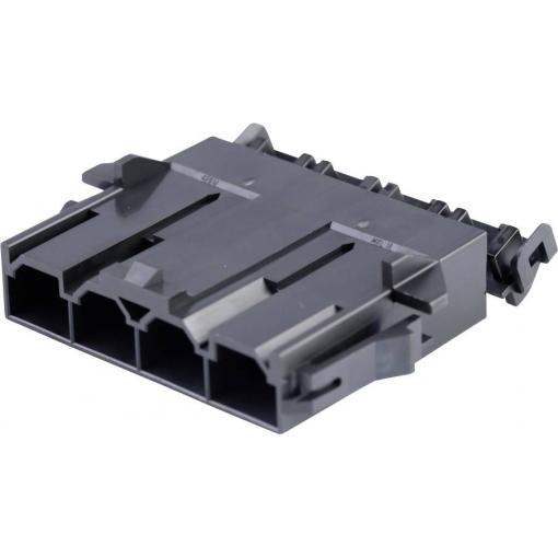Molex zásuvkový konektor na kabel 4, rozteč 10 mm, 428180412, 1 ks Bag