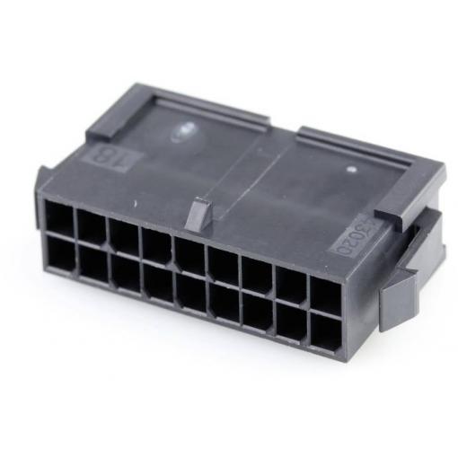 Molex zásuvkový konektor na kabel 18, rozteč 3 mm, 430201800, 1 ks Bag