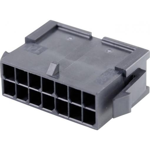 Molex zásuvkový konektor na kabel 14, rozteč 3 mm, 430201400, 1 ks Bag