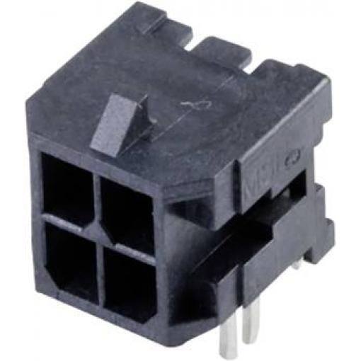 Molex vestavná pinová lišta (standardní) 4, rozteč 3 mm, 430450423, 1 ks Tray