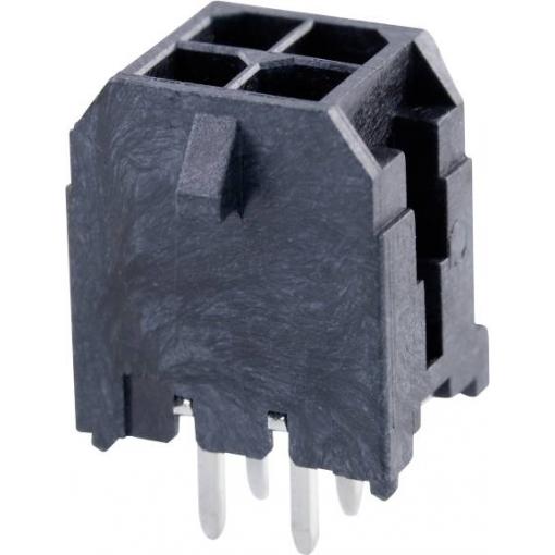 Molex vestavná pinová lišta (standardní) 4, rozteč 3 mm, 430450427, 1 ks Tray