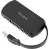 Targus ACH114EU USB Hub 4 porty USB-A USB 2.0 480 MBit/s černá Targus - Hub - 4 x USB 2.0 - Desktop