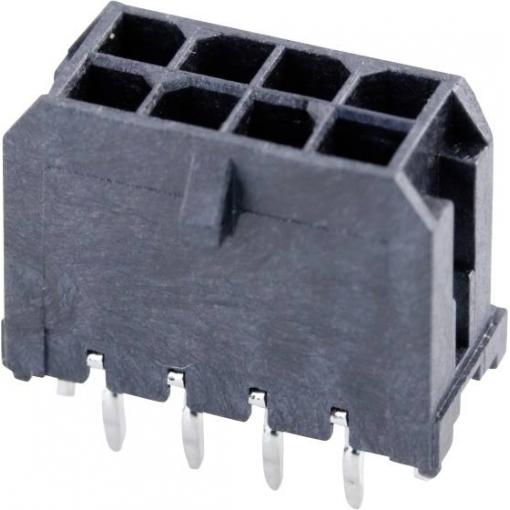 Molex vestavná pinová lišta (standardní) 8, rozteč 3 mm, 430450826, 1 ks Tray