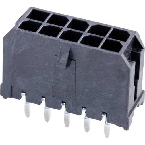 Molex vestavná pinová lišta (standardní) 10, rozteč 3 mm, 430451014, 1 ks Tray