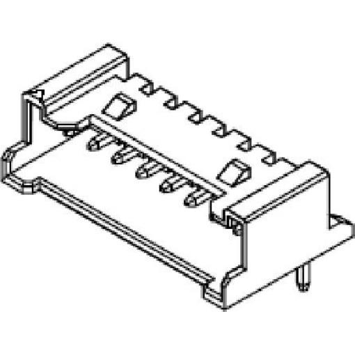Molex vestavná pinová lišta (standardní) 12, rozteč 2 mm, 353631260, 1 ks Bag