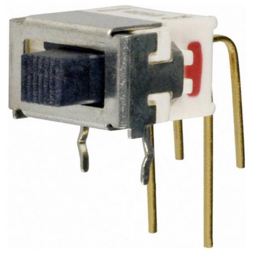 C & K Switches ES22MABE posuvný přepínač 20 V 2x zap/vyp IP57 1 ks Tray
