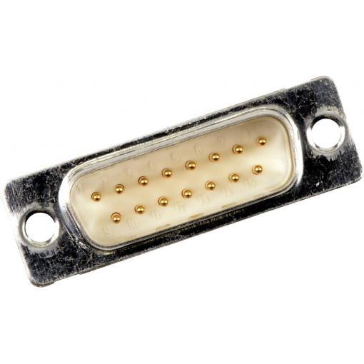 Molex Molex MOL Power & Signal Sol. 1727040063 D-SUB zástrčka Pólů: 15 pájené 1 ks Carton