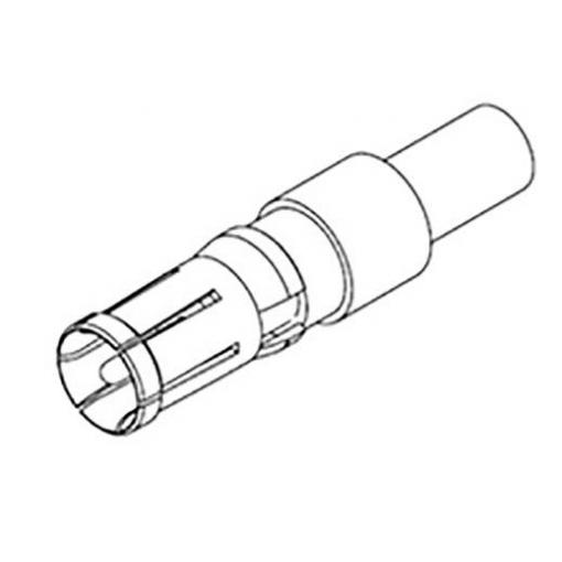 Molex 1727040131 Molex MOL Power & Signal Sol. koaxiální zásuvkový kontakt 1 ks Bag