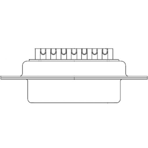 Molex Molex MOL Power & Signal Sol. 1727040170 D-SUB zástrčka Pólů: 25 pájené 1 ks Carton