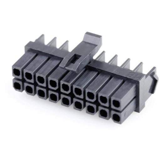 Molex zásuvkový konektor na kabel 18, rozteč 3 mm, 1729521801, 1 ks Bag