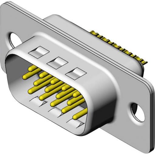 Molex Molex MOL Power & Signal Sol. 1731130058 D-SUB zástrčka Pólů: 15 pájené 1 ks