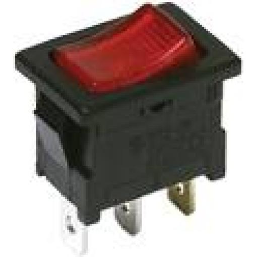 C & K Switches DA102J12S215QF kolébkový spínač 125 V/AC 16.00 A 1x zap/vyp 1 ks Bulk