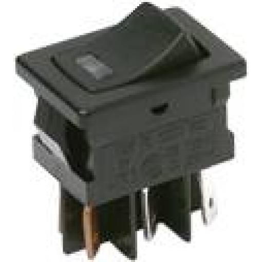 C & K Switches DM22J12S205PQ kolébkový spínač 125 V/AC 3.00 A 2x zap/vyp 1 ks Bulk