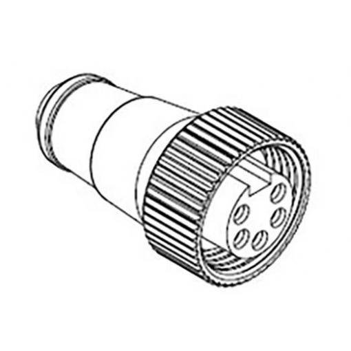 Molex Molex WOD Industrial Solution konektor akčního/snímacího členu , 1300390376, piny: 5, 1 ks