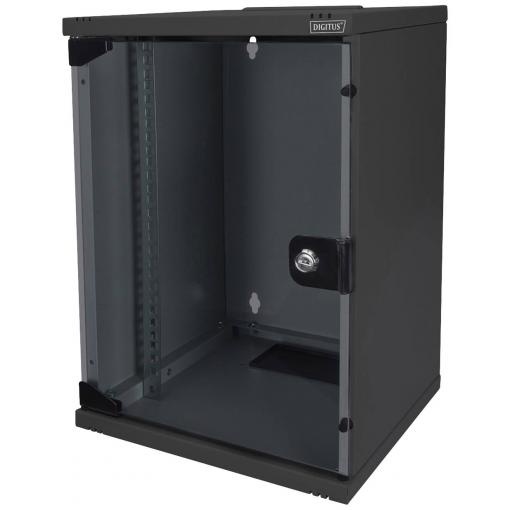 Digitus DN-10-09U-B 10 nástěnná rozváděcí skříň 9 U černá (RAL 9005)