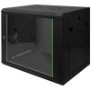 Digitus DN-19 09-U-EC-SW 19 nástěnná rozváděcí skříň (š x v x h) 600 x 474 x 450 mm 9 U černá (RAL 9005)