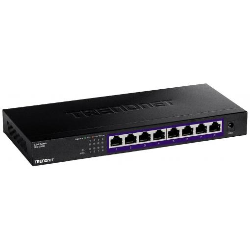 TrendNet TEG-S380 TRENDnet TEG S380 - Switch - unmanaged - 8 x 100/1000/2.5G síťový switch 2.5 GBit/s
