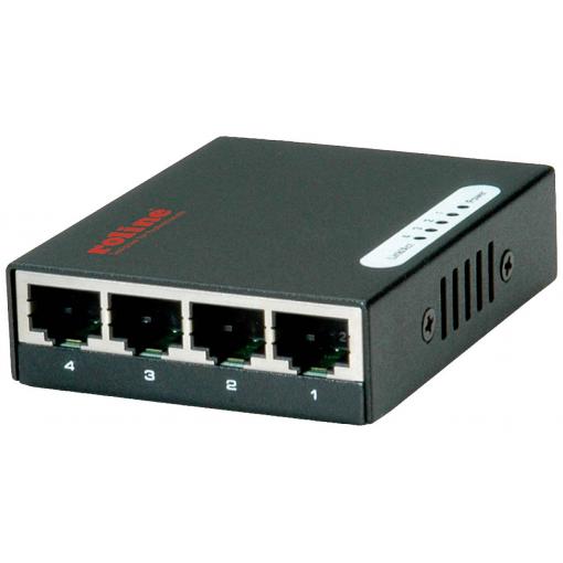 Roline 21.14.3514 síťový switch 10 / 100 / 1000 MBit/s USB napájení