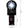 Bosch Accessories 2608900013 EXPERT MetalMax AIZ 20 AIT Karbidy ponorný pilový list 5dílná 5 ks
