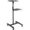 LogiLink Prezentační stolek černá (š x v x h) 50.2 x 145 x 45.5 cm BP0069 1 ks