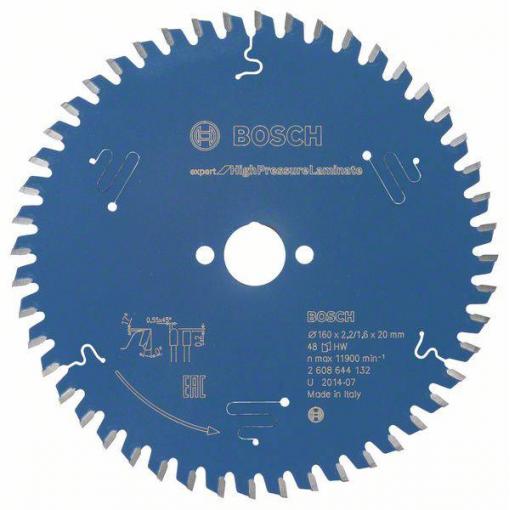 Bosch Accessories Expert for High Pressure Laminate 2608644132 pilový kotouč 160 x 20 x 1.6 mm Počet zubů (na palec): 48 1 ks