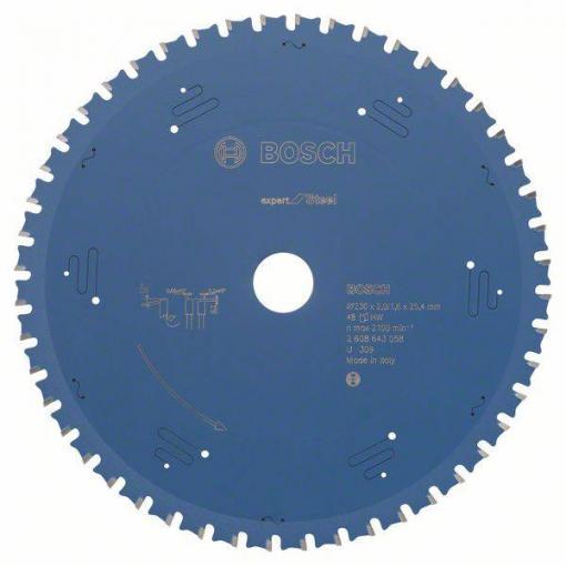 Bosch Accessories Expert for Steel 2608643058 pilový kotouč 230 x 25.4 x 1.8 mm Počet zubů (na palec): 48 1 ks