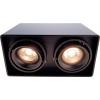Deko Light 348005 Mona II, Schwarz stropní svítidlo GU10 černá