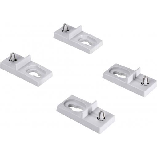 Fibox WMKQ10S Wall mount šedobílá (RAL 7035) 1 sada